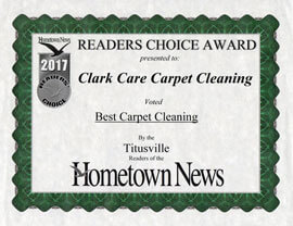 Best Carpet Cleaning Readers Choice Award - 2017 - ClarKare Carpet Cleaning